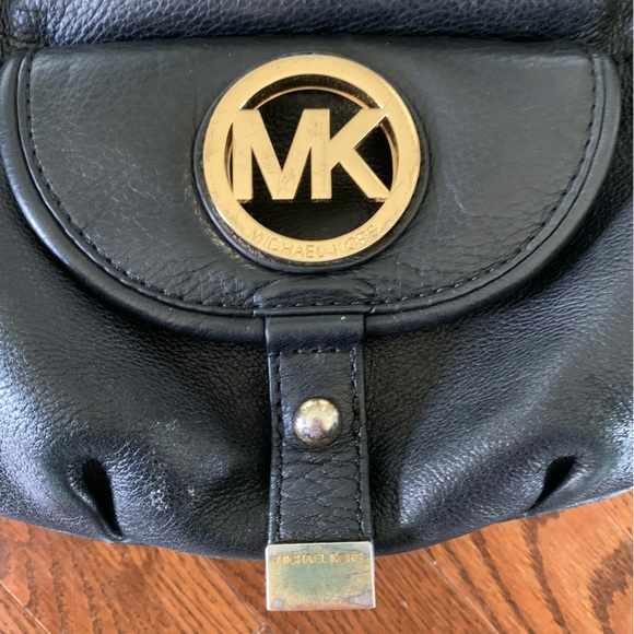 Michael Kors Black Leather Handbag - Picture 4 of 16